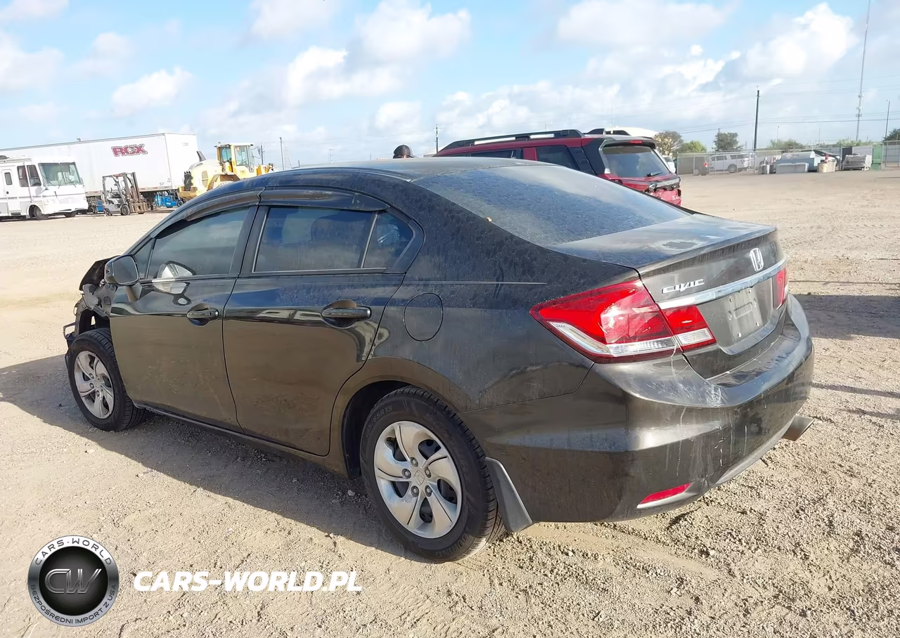2013 Honda Civic Lx VIN:2HGFB2F59DH536709 - 15