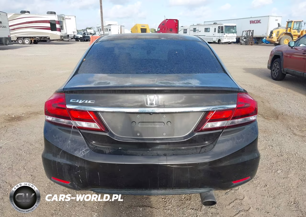 2013 Honda Civic Lx VIN:2HGFB2F59DH536709 - 17