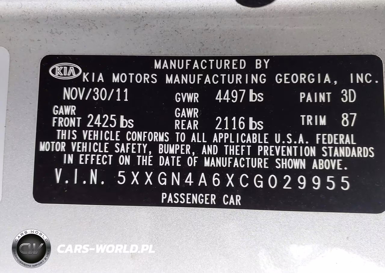 2012 Kia Optima Ex Turbo VIN:5XXGN4A6XCG029955 - 9