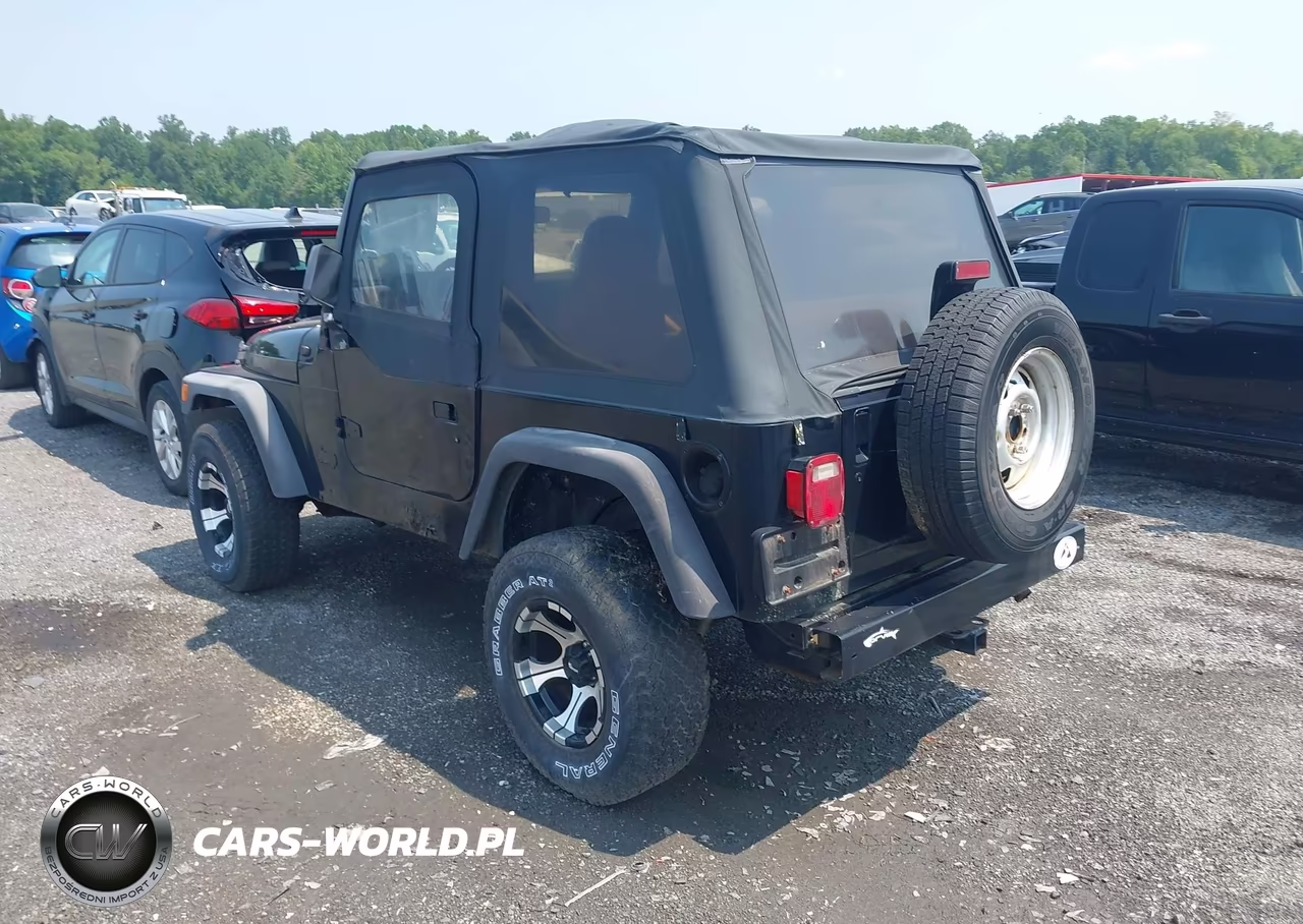 1997 Jeep Wrangler Sport VIN:1J4FY19S5VP488979 - 3