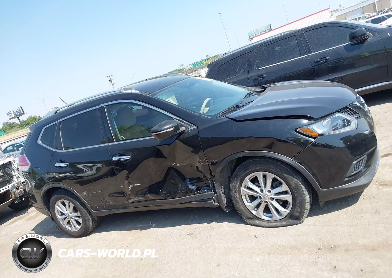 2015 Nissan Rogue Sv VIN:KNMAT2MT1FP554076 - 13