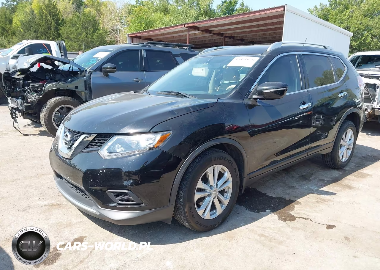 2015 Nissan Rogue Sv VIN:KNMAT2MT1FP554076 - 2