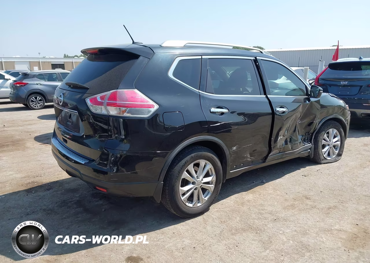 2015 Nissan Rogue Sv VIN:KNMAT2MT1FP554076 - 4
