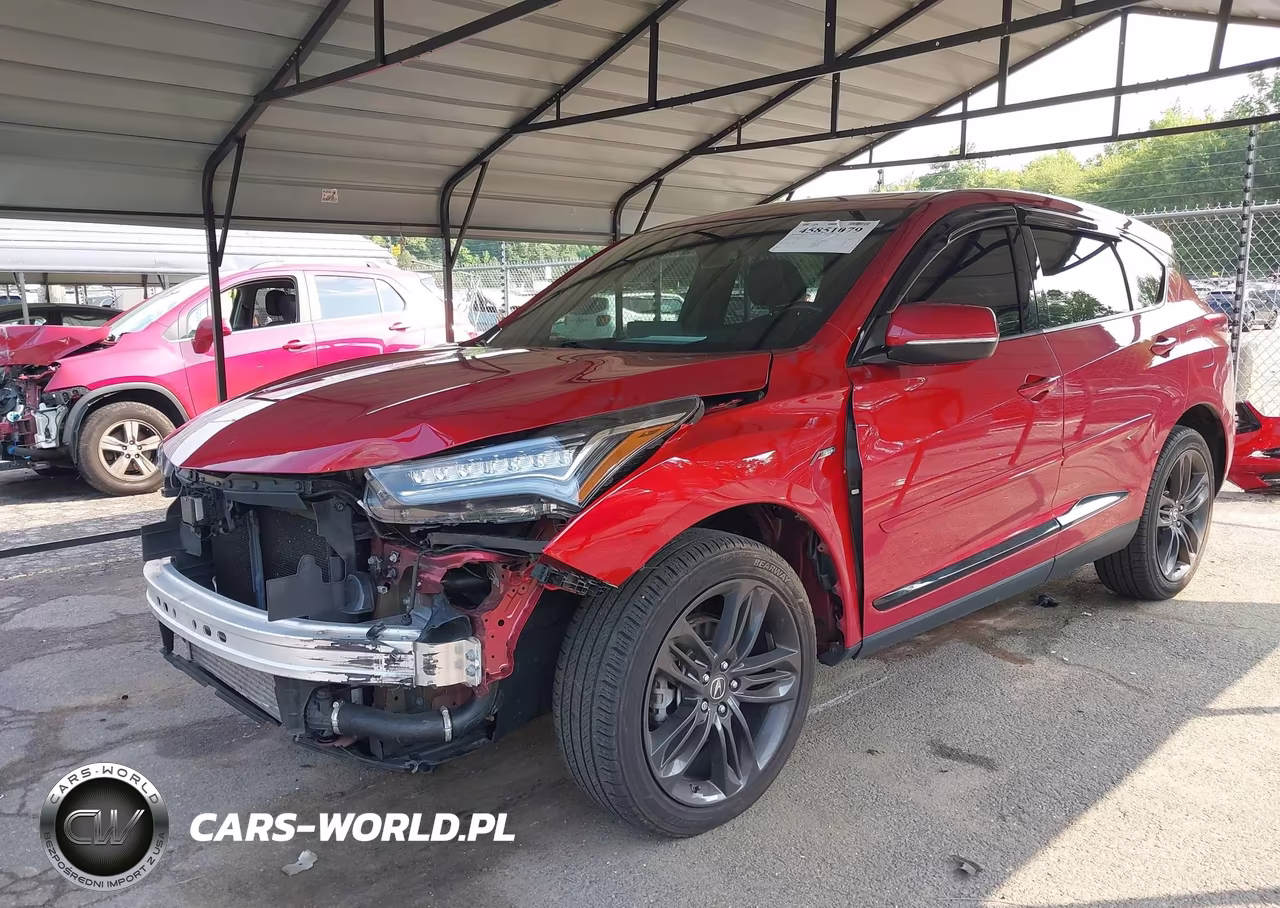 2021 Acura Rdx A-Spec Package VIN:5J8TC2H64ML012148 - 2