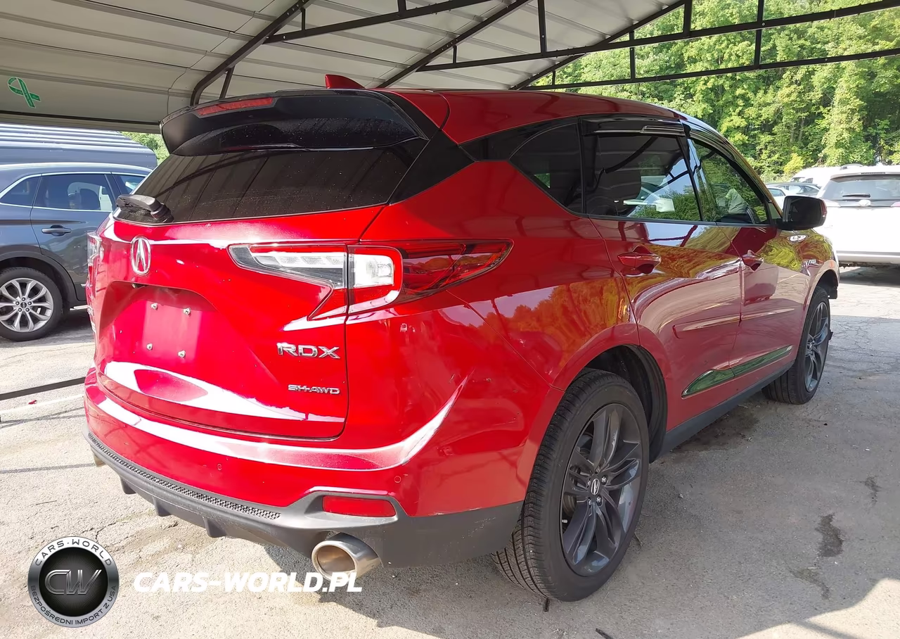 2021 Acura Rdx A-Spec Package VIN:5J8TC2H64ML012148 - 4