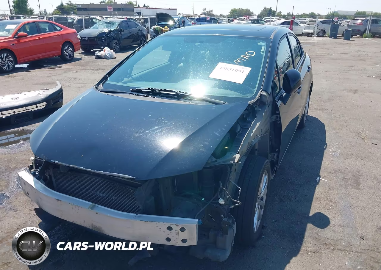 2012 Honda Civic Ex-L VIN:19XFB2F91CE325354 - 2