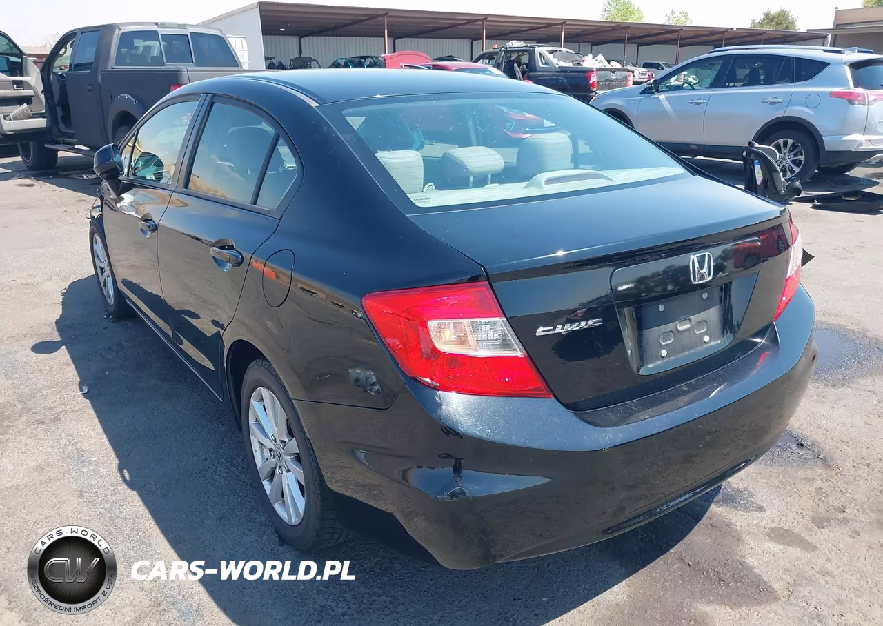 2012 Honda Civic Ex-L VIN:19XFB2F91CE325354 - 3