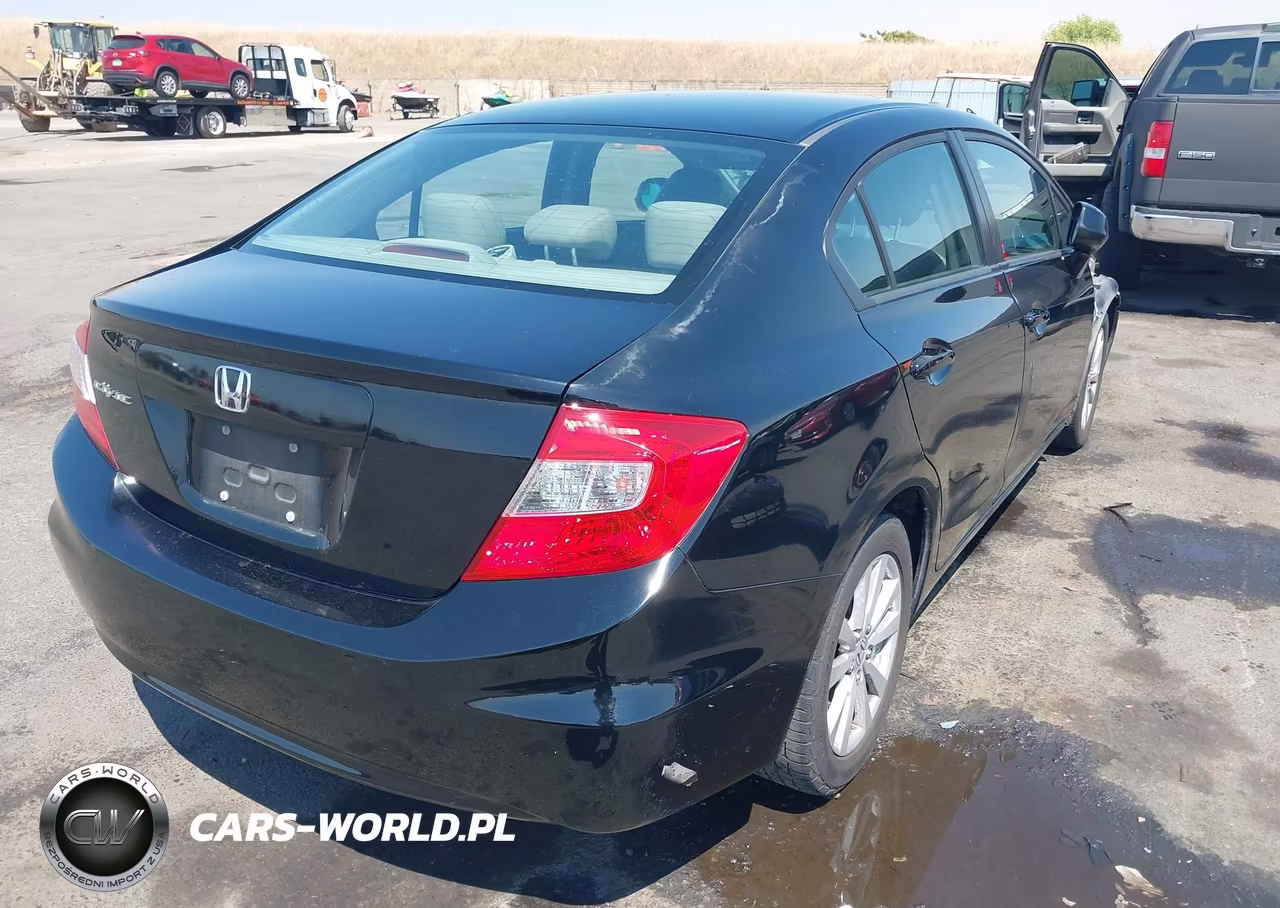2012 Honda Civic Ex-L VIN:19XFB2F91CE325354 - 4