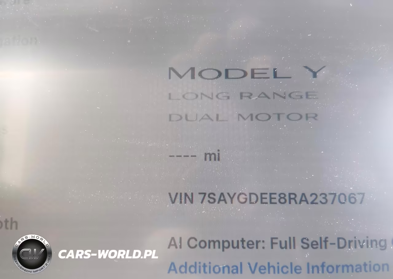 2024 Tesla Model Y Long Range Dual Motor All-Wheel Drive VIN:7SAYGDEE8RA237067 - 16