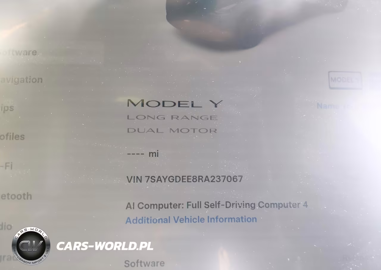2024 Tesla Model Y Long Range Dual Motor All-Wheel Drive VIN:7SAYGDEE8RA237067 - 7