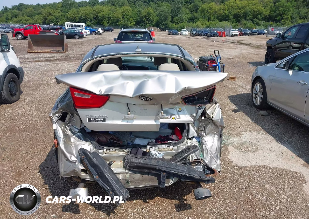 2015 Kia Optima Lx VIN:KNAGM4A75F5572051 - 16