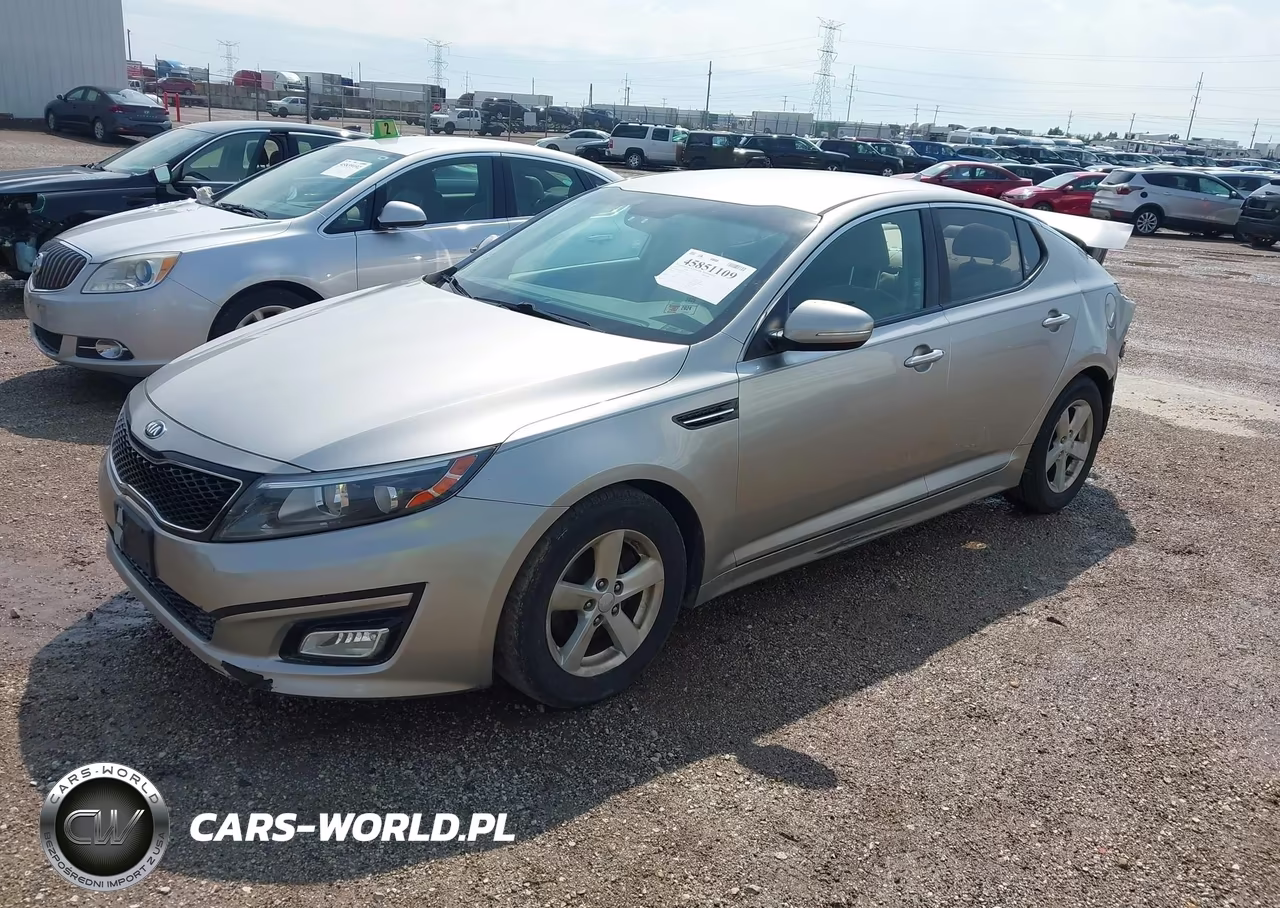 2015 Kia Optima Lx VIN:KNAGM4A75F5572051 - 2
