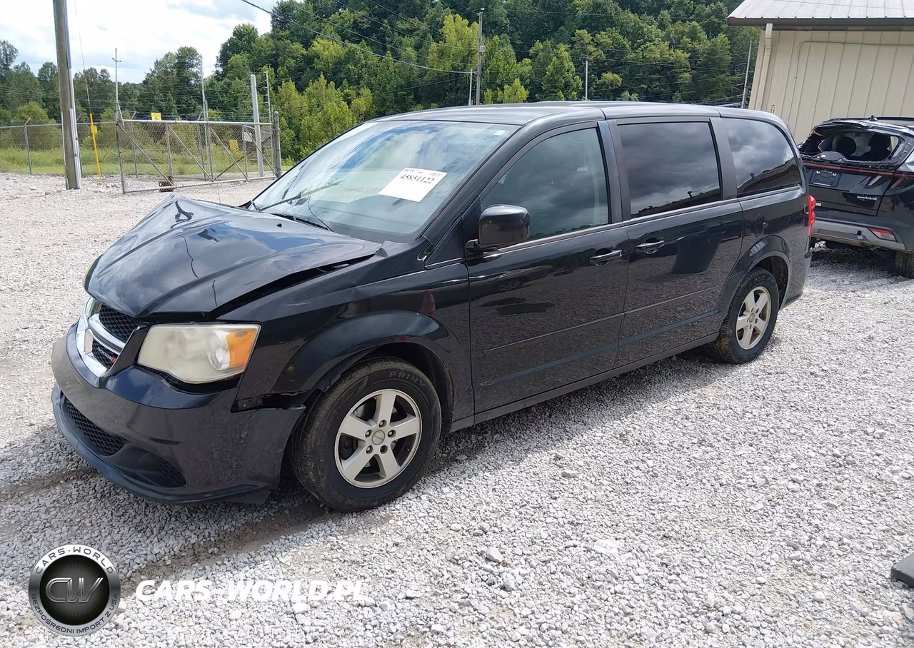 2013 Dodge Grand Caravan Sxt VIN:2C4RDGCG8DR527387 - 2