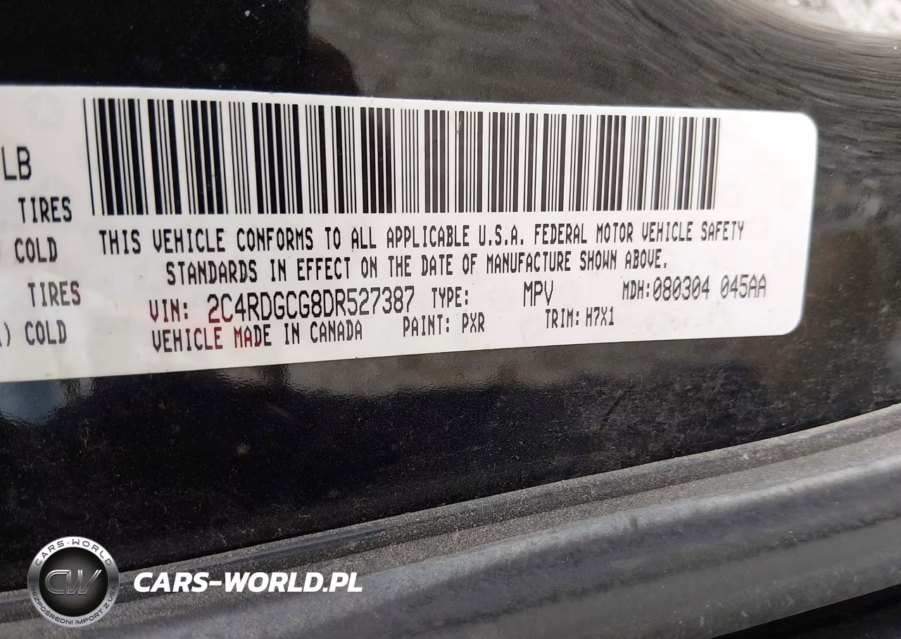 2013 Dodge Grand Caravan Sxt VIN:2C4RDGCG8DR527387 - 9