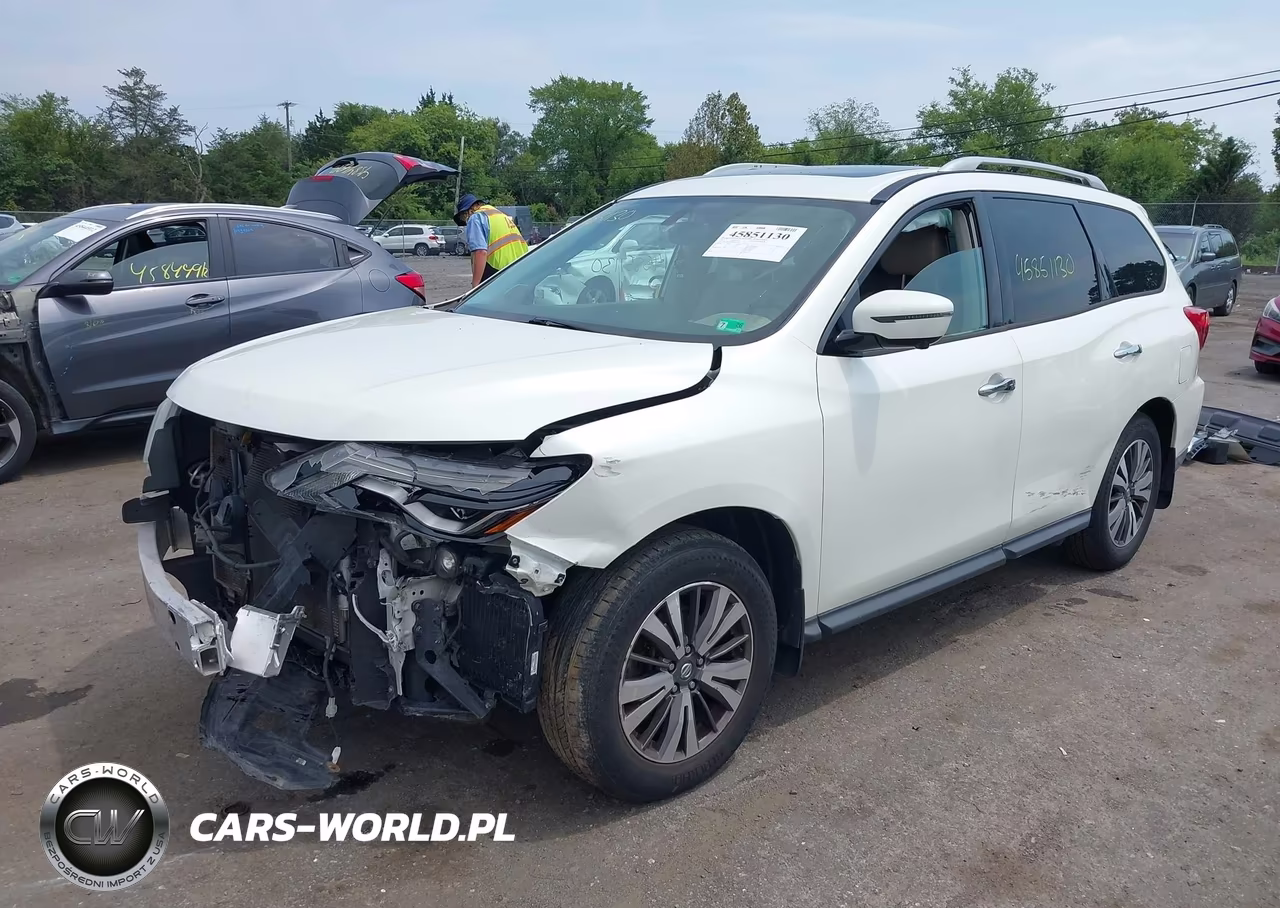 2017 Nissan Pathfinder Sl VIN:5N1DR2MM9HC660320 - 2