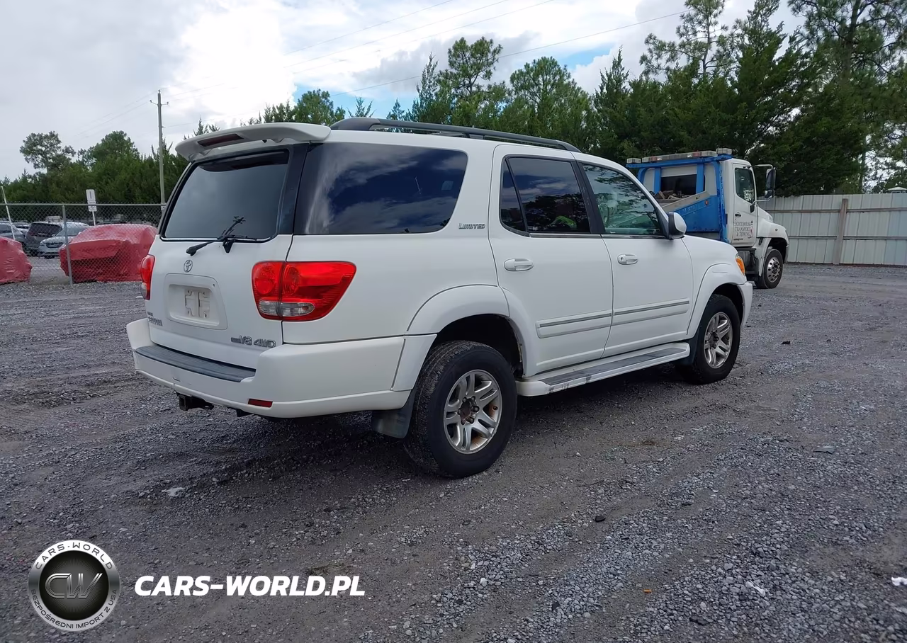 2005 Toyota Sequoia Limited V8 VIN:5TDBT48A85S241331 - 4