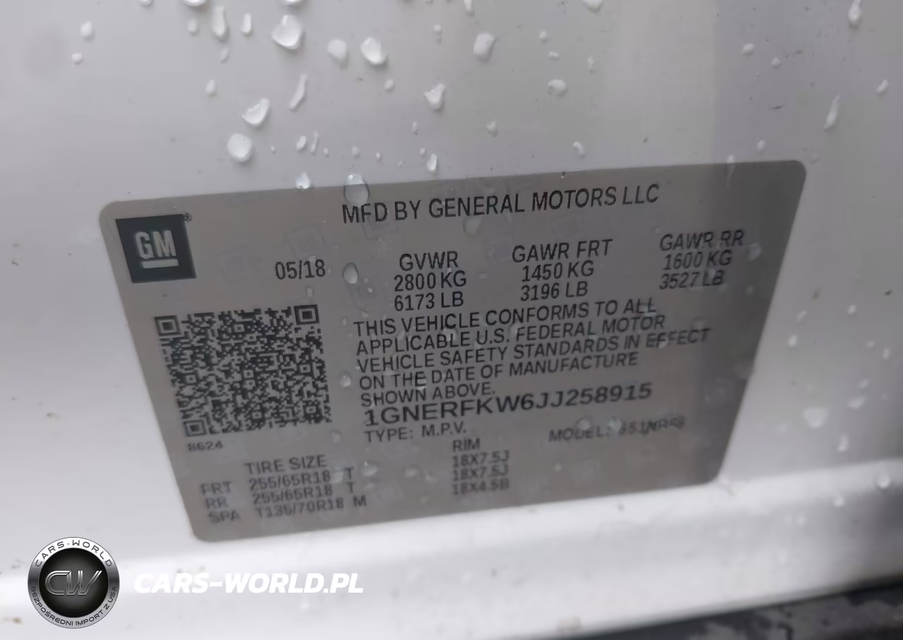2018 Chevrolet Traverse Ls VIN:1GNERFKW6JJ258915 - 9