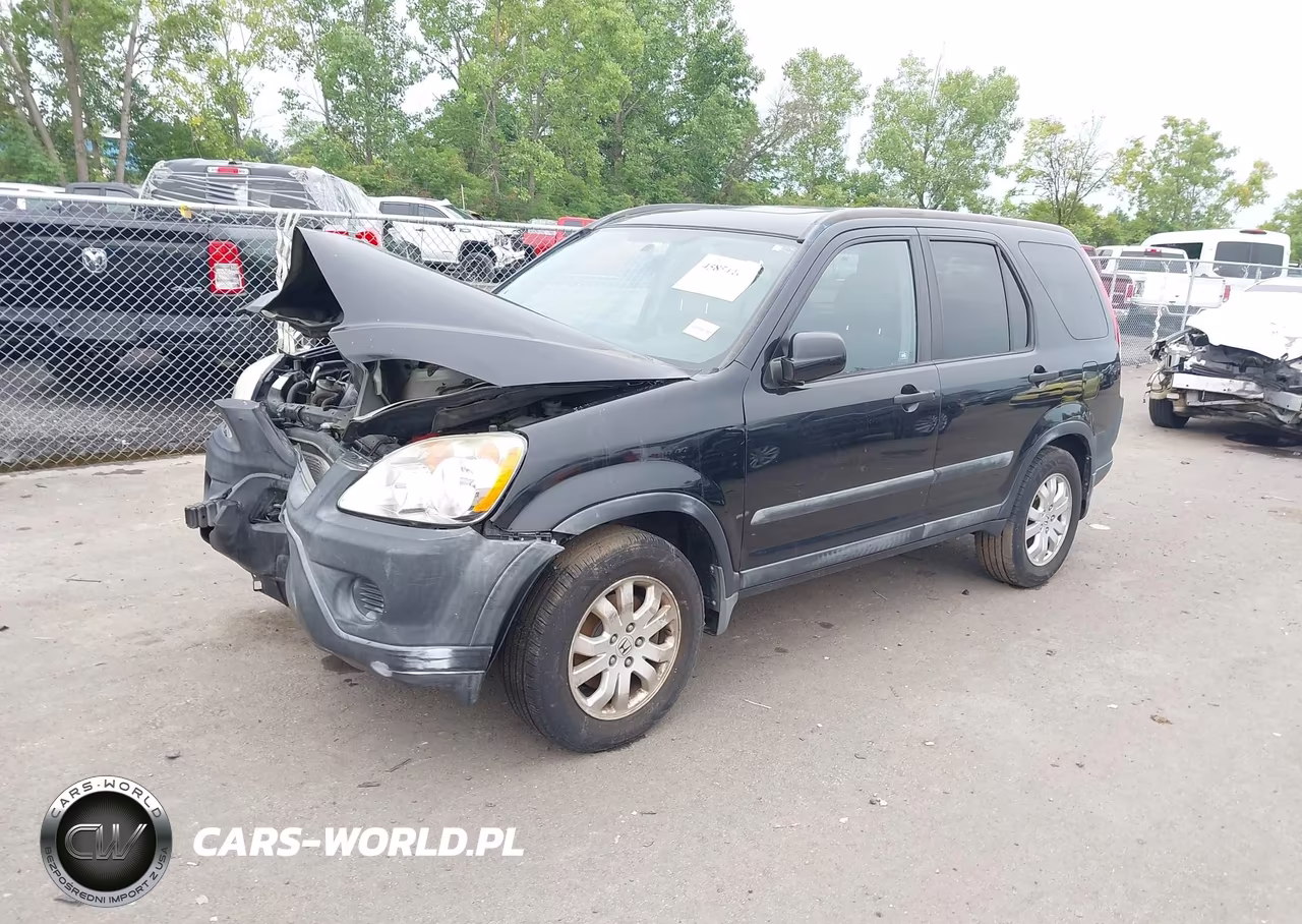 2006 Honda Cr-V Ex VIN:SHSRD788X6U402190 - 2