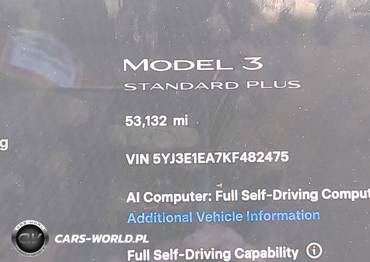 2019 Tesla Model 3 Long Range-Mid Range-Standard Range-Standard Range Plus VIN:5YJ3E1EA7KF482475 - 15