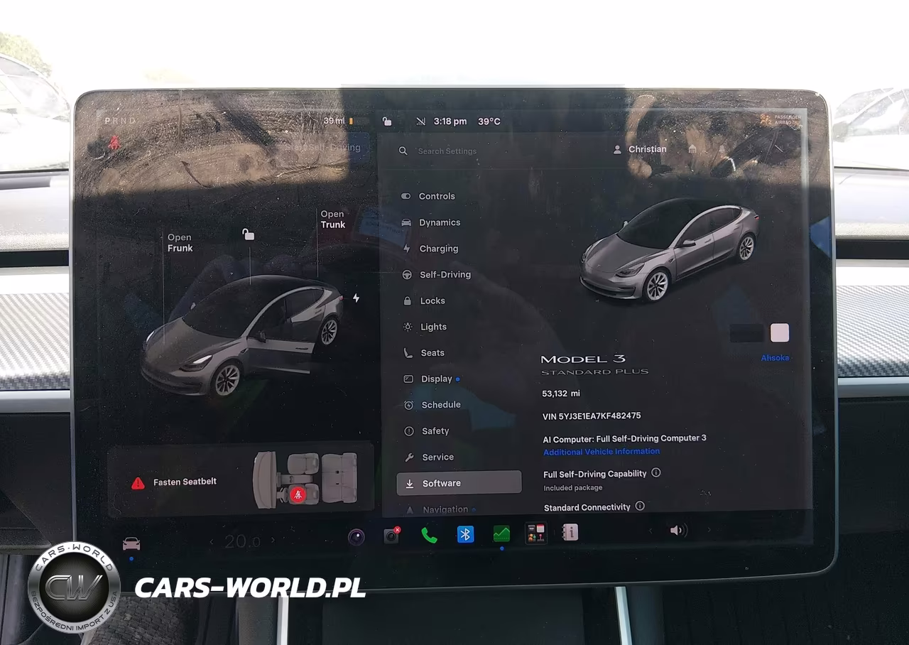 2019 Tesla Model 3 Long Range-Mid Range-Standard Range-Standard Range Plus VIN:5YJ3E1EA7KF482475 - 17