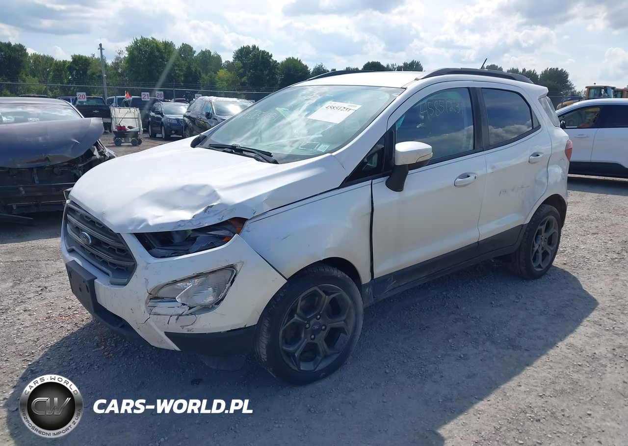 2018 Ford Ecosport Ses VIN:MAJ6P1CL5JC187291 - 2