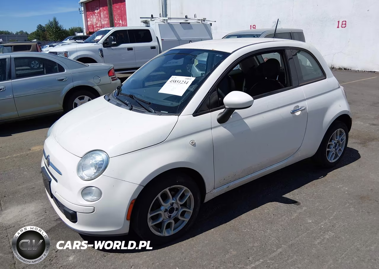 2014 Fiat 500 Pop VIN:3C3CFFAR9ET208629 - 2