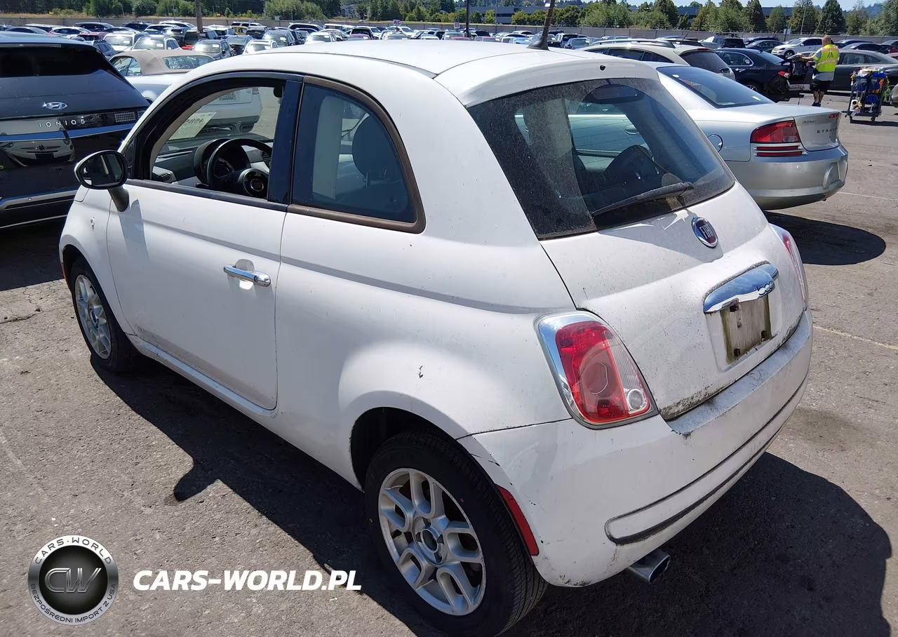 2014 Fiat 500 Pop VIN:3C3CFFAR9ET208629 - 3