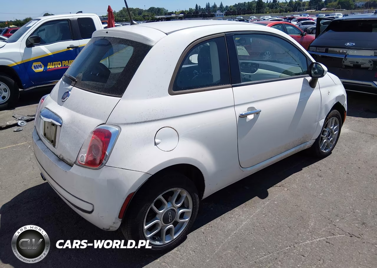 2014 Fiat 500 Pop VIN:3C3CFFAR9ET208629 - 4