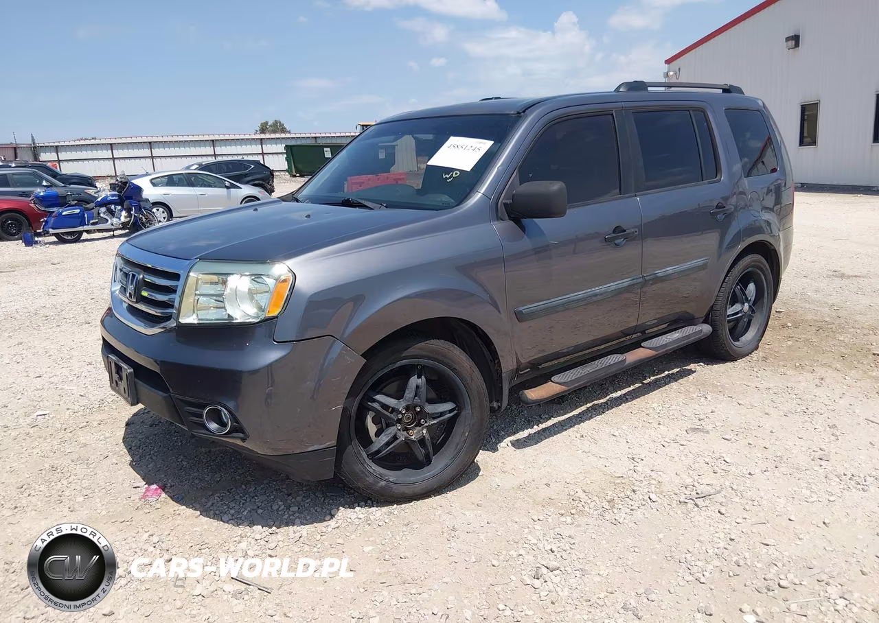 2015 Honda Pilot Lx VIN:5FNYF4H22FB060208 - 2