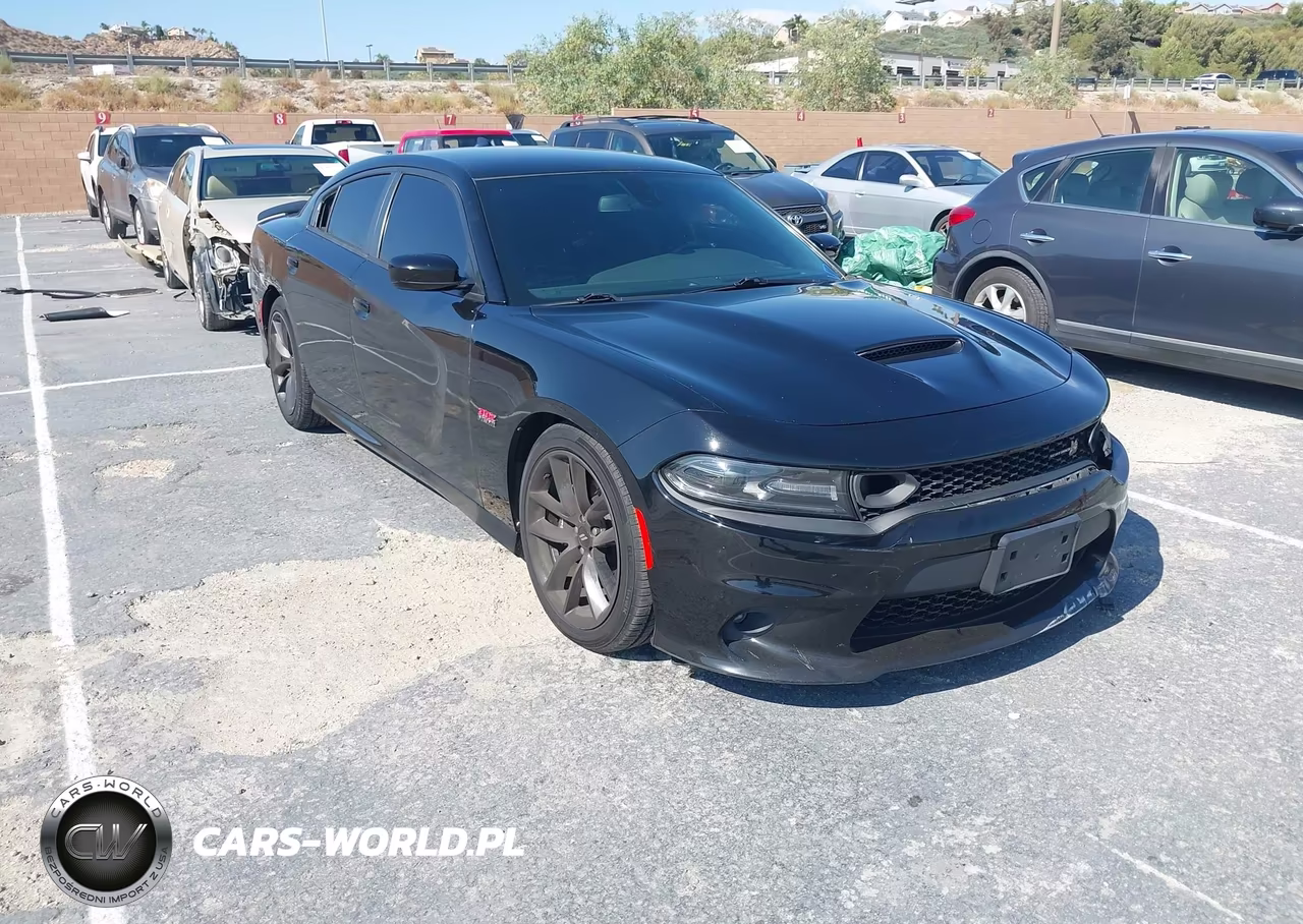 2019 Dodge Charger Scat Pack Rwd VIN:2C3CDXGJ9KH613049 - 1