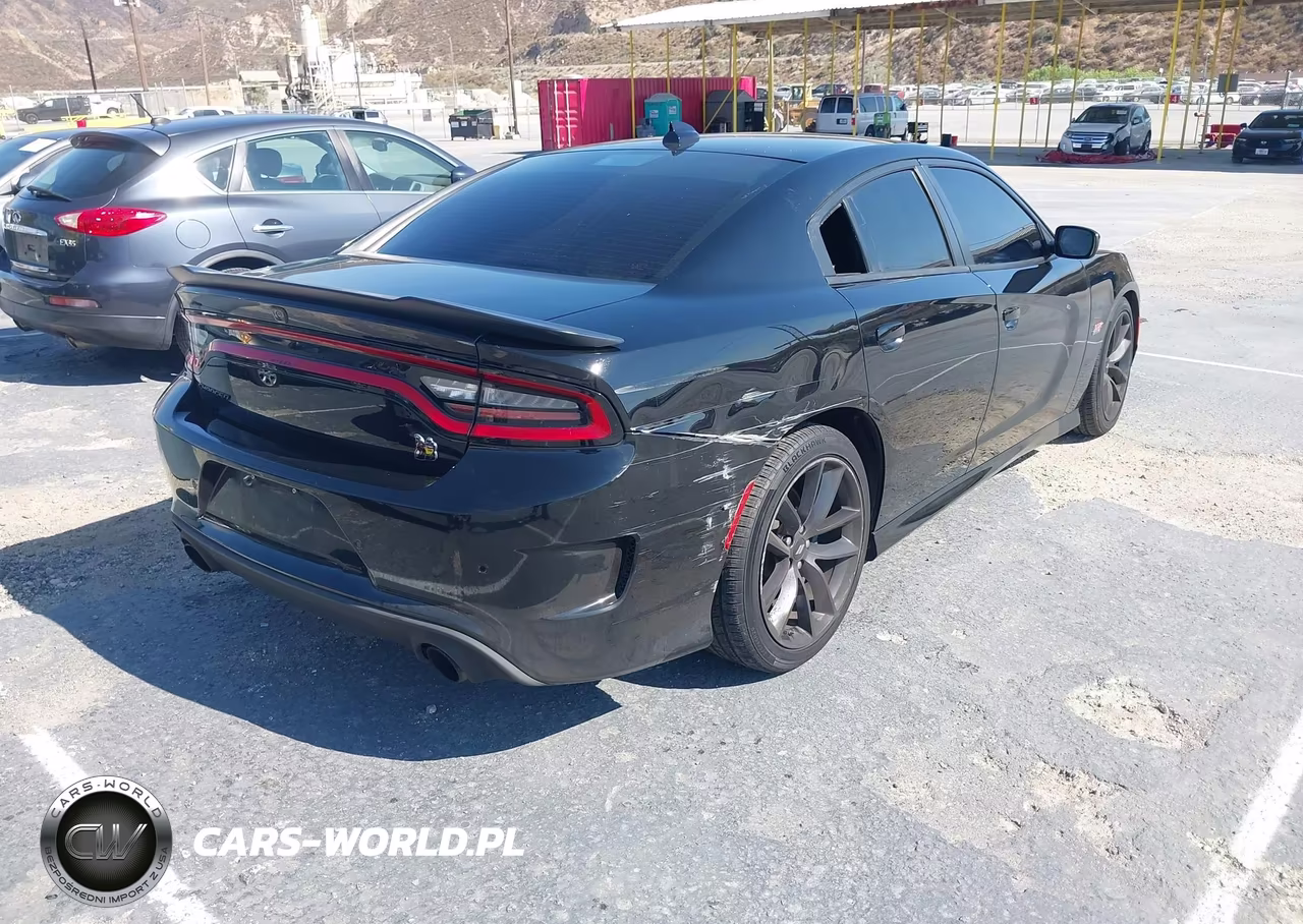 2019 Dodge Charger Scat Pack Rwd VIN:2C3CDXGJ9KH613049 - 4