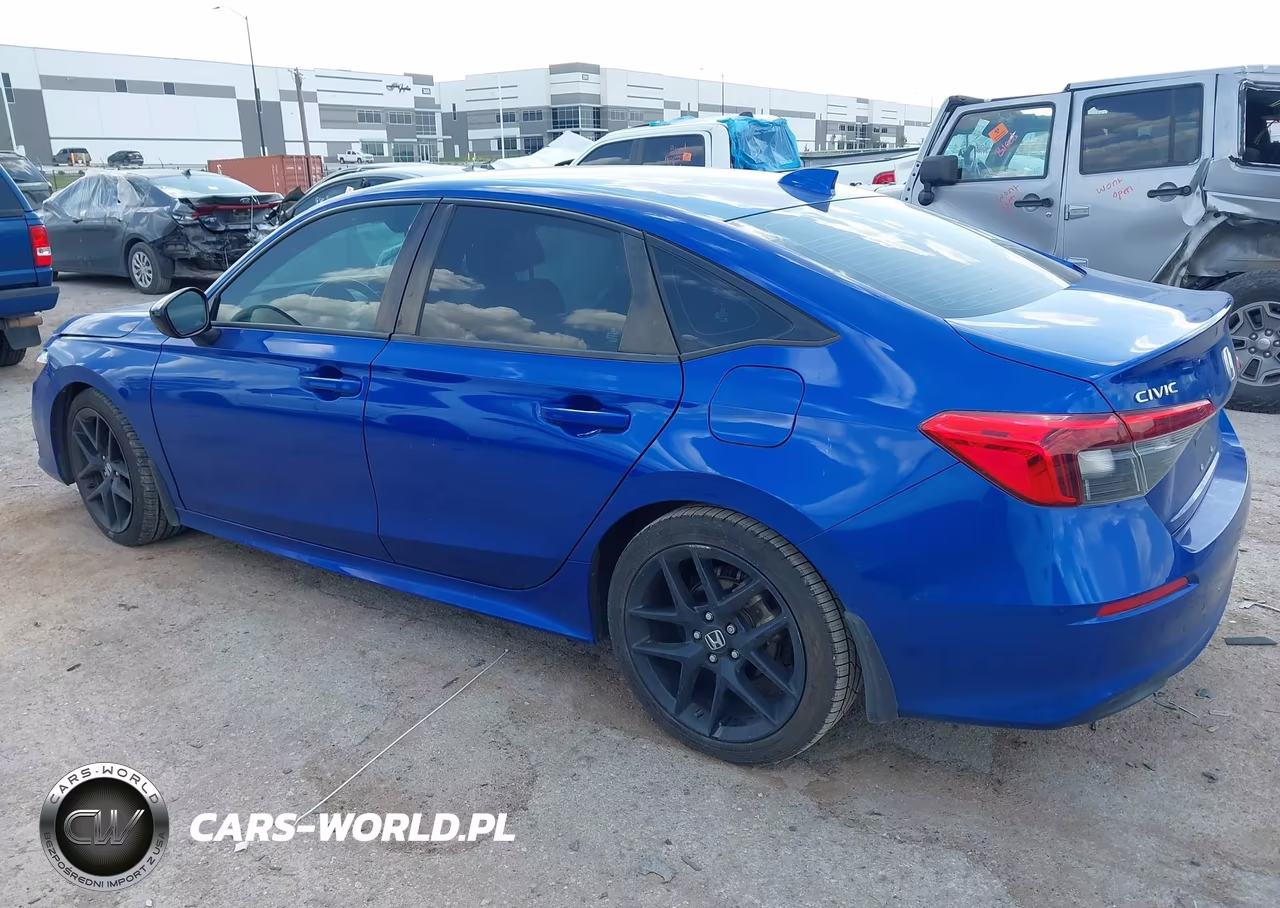 2022 Honda Civic Sport VIN:2HGFE2F51NH540097 - 3