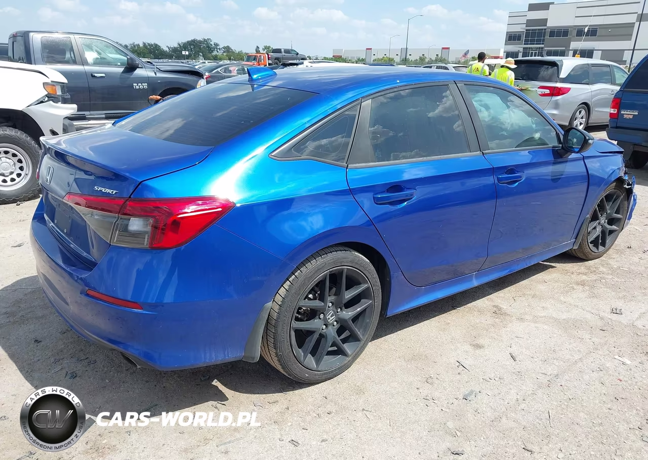 2022 Honda Civic Sport VIN:2HGFE2F51NH540097 - 4
