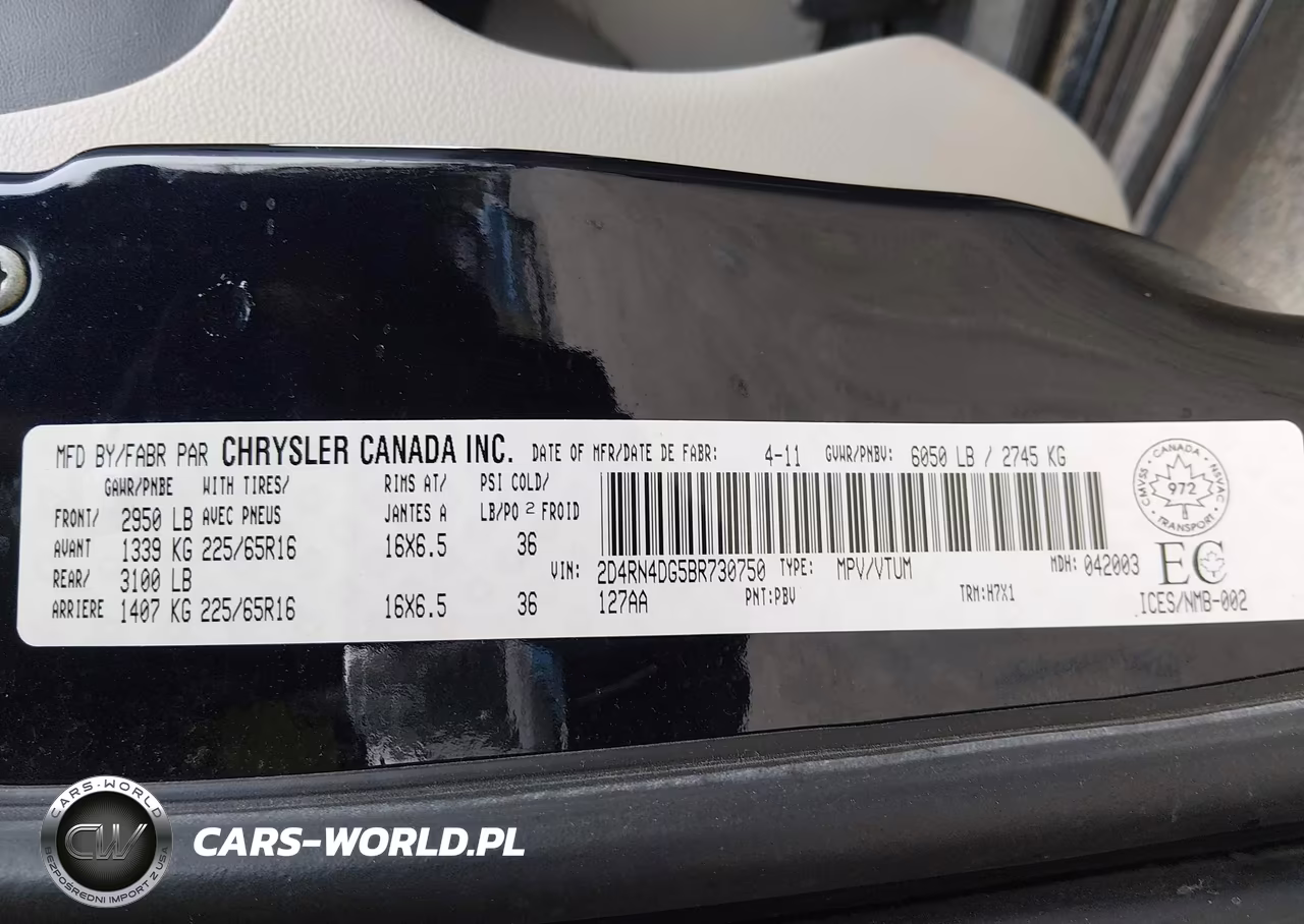 2011 Dodge Grand Caravan Se-Sxt VIN:2D4RN4DG5BR730750 - 9