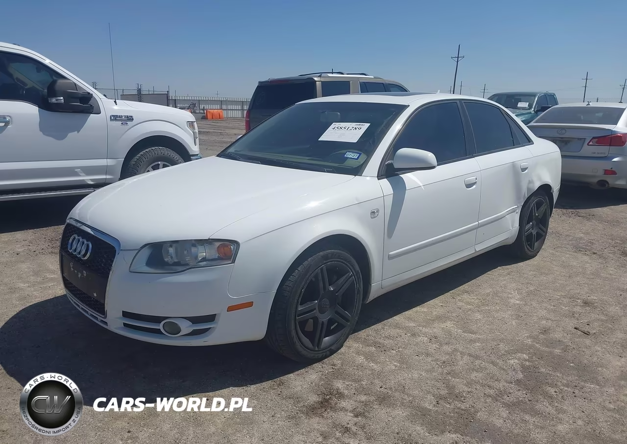 2007 Audi A4 2.0T VIN:WAUDF78E17A103907 - 2