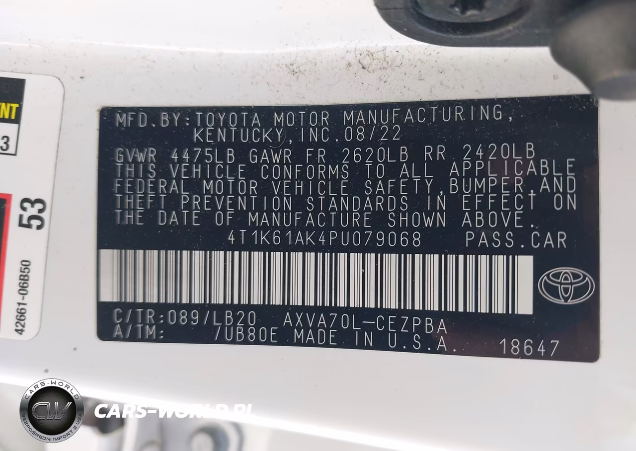 2023 Toyota Camry Xse VIN:4T1K61AK4PU079068 - 9