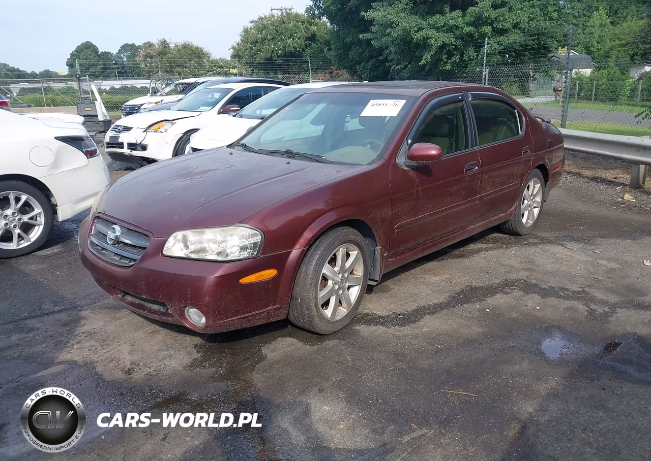 2003 Nissan Maxima Gle VIN:JN1DA31A73T407004 - 2