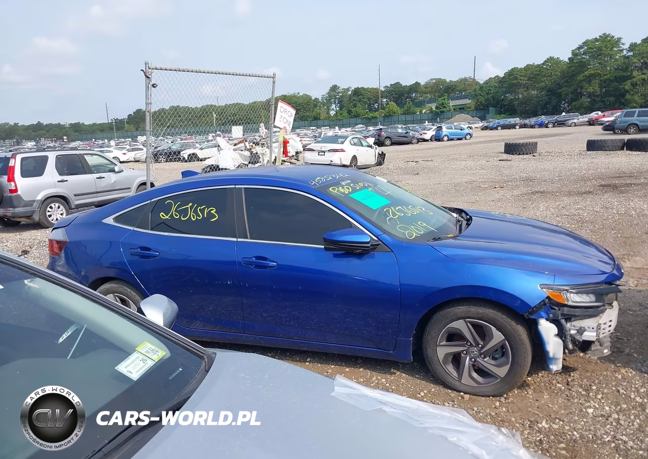 2019 Honda Insight Ex VIN:19XZE4F53KE023219 - 12