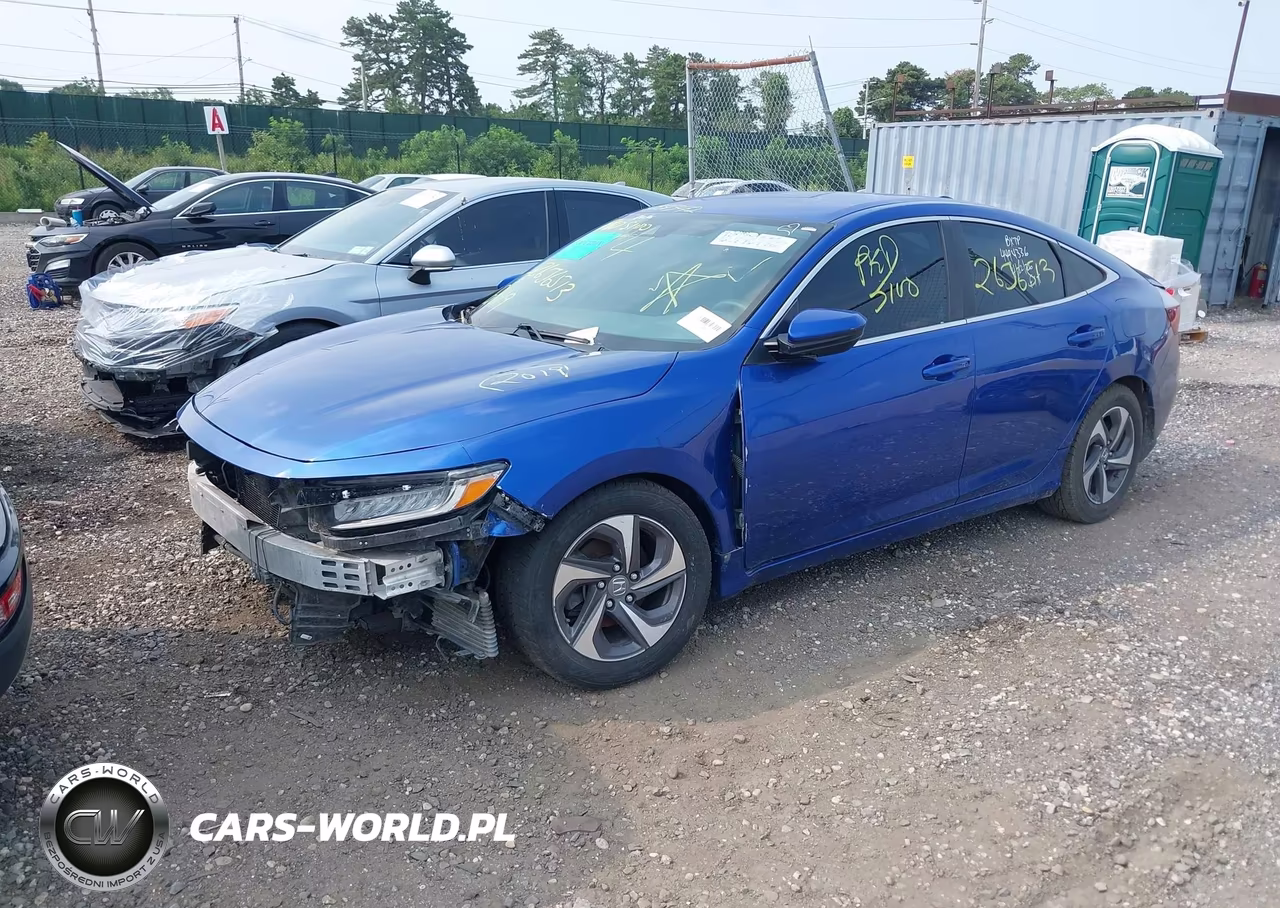 2019 Honda Insight Ex VIN:19XZE4F53KE023219 - 2