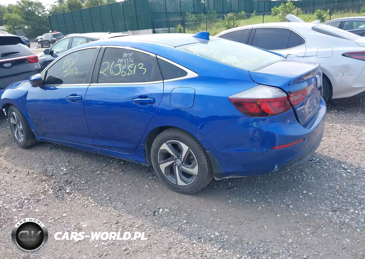 2019 Honda Insight Ex VIN:19XZE4F53KE023219 - 3