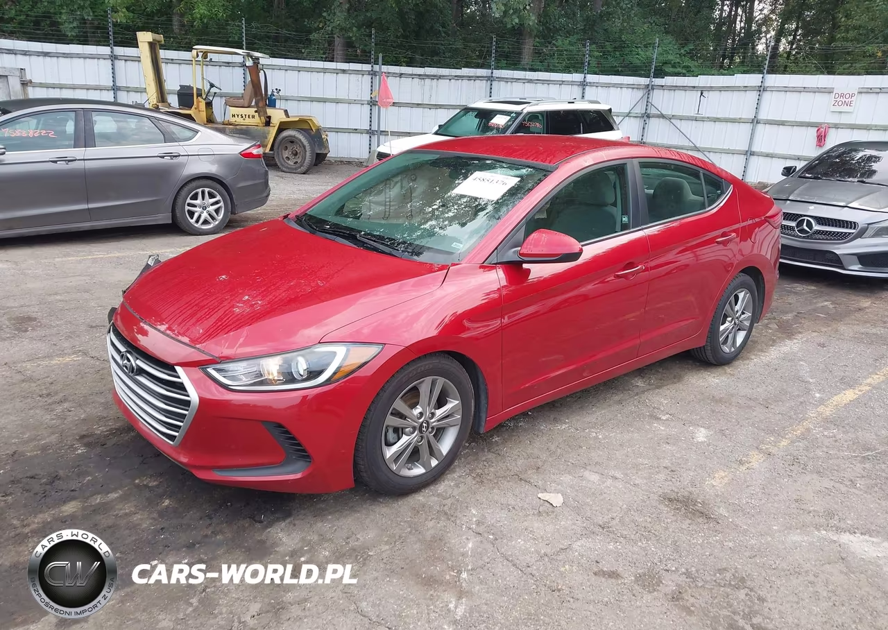 2017 Hyundai Elantra Se VIN:5NPD84LF4HH027802 - 2