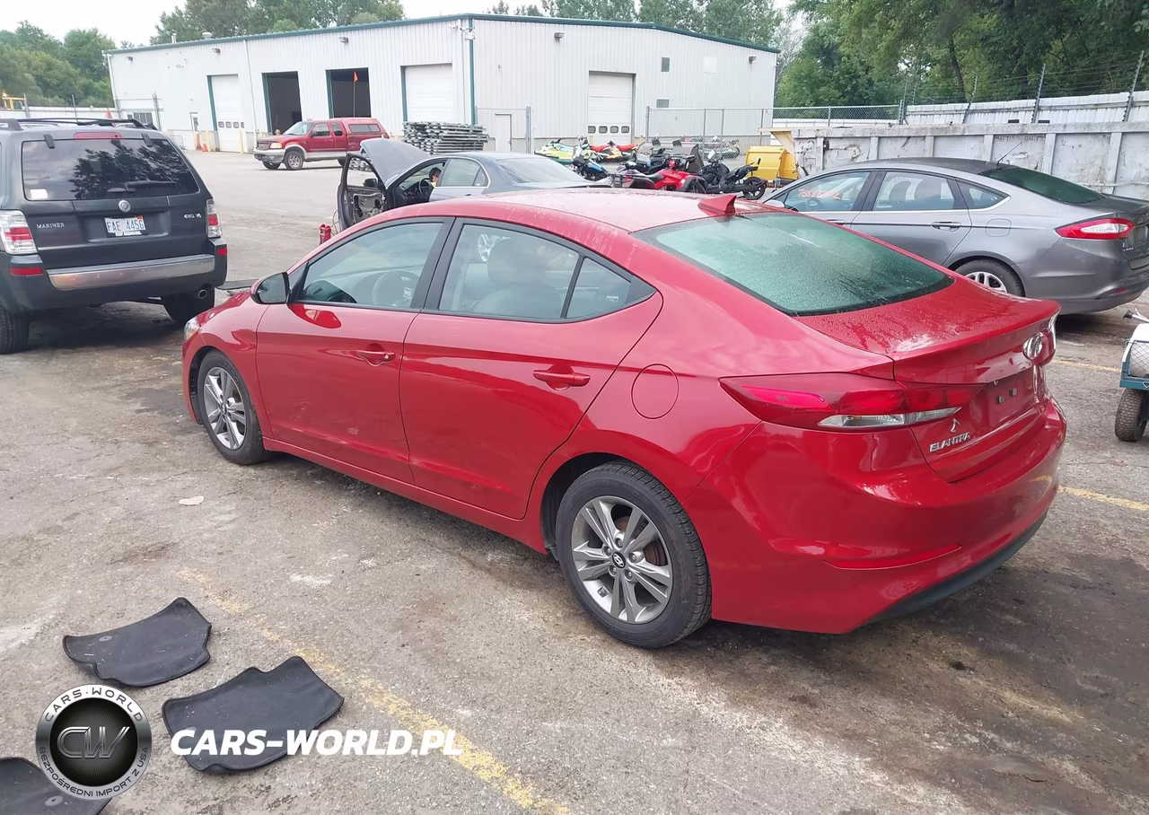 2017 Hyundai Elantra Se VIN:5NPD84LF4HH027802 - 3