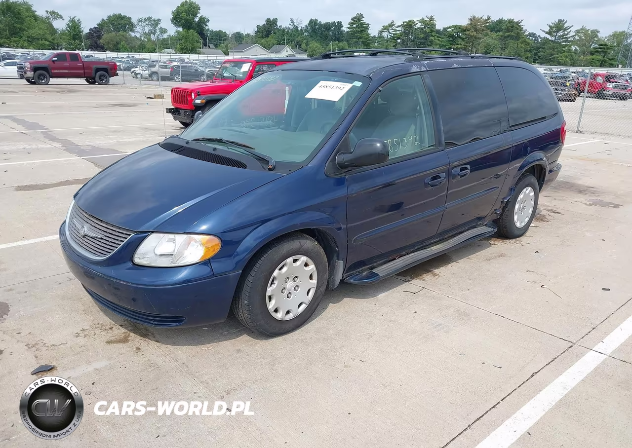 2003 Chrysler Town & Country VIN:2C8GP24R63R338865 - 2