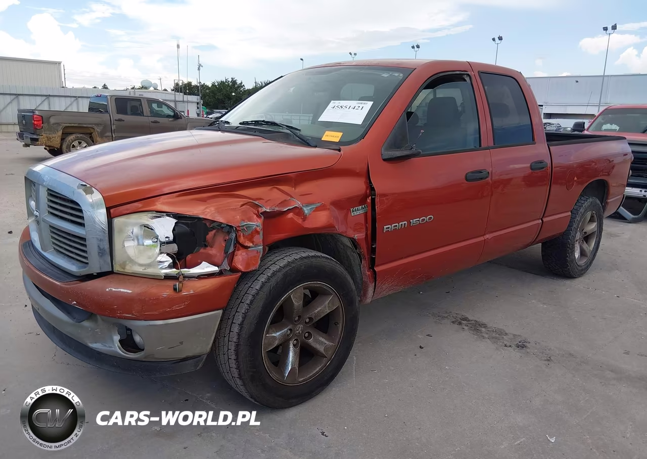2007 Dodge Ram 1500 Slt VIN:1D7HA18287S249372 - 2