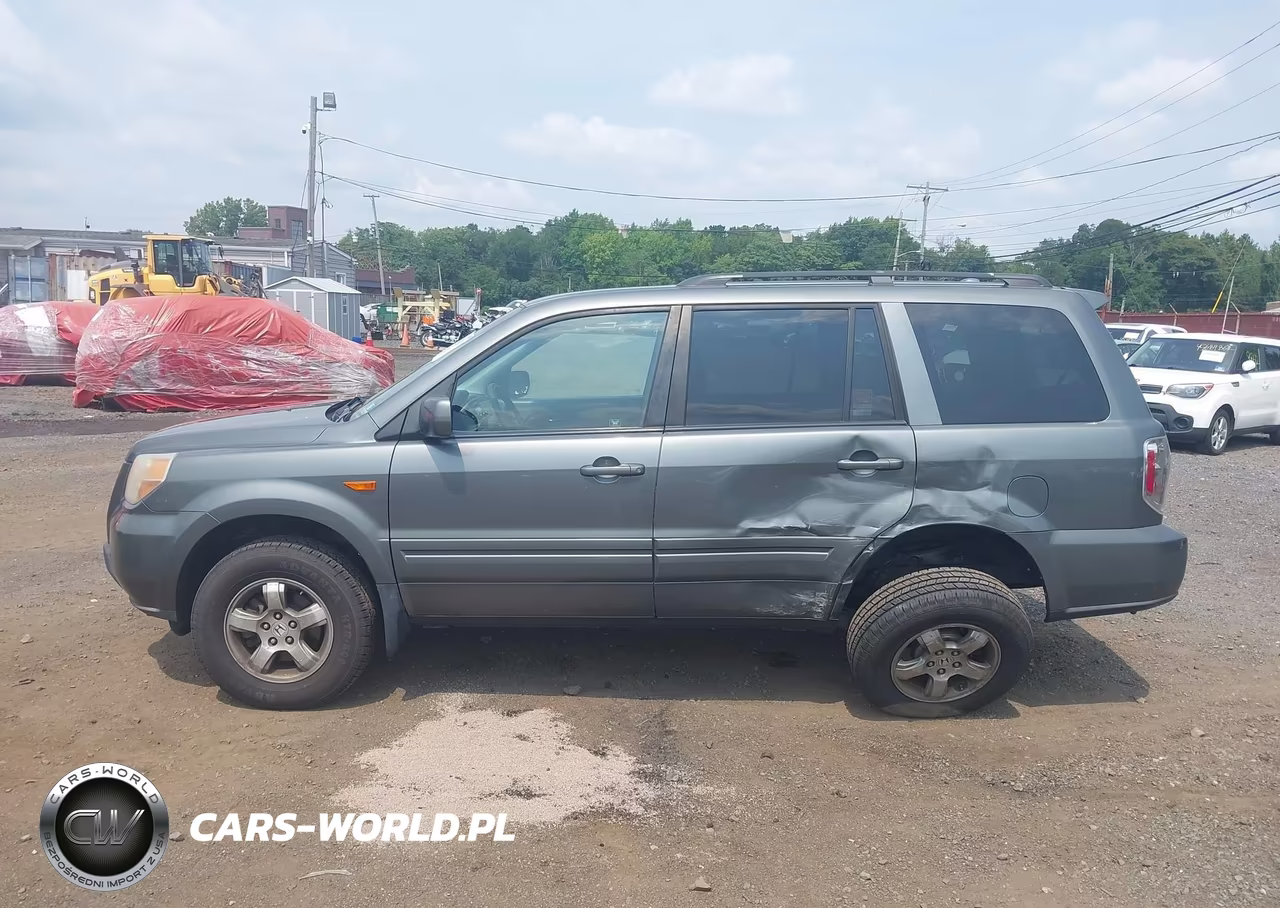 2007 Honda Pilot Ex-L VIN:5FNYF18537B028572 - 14