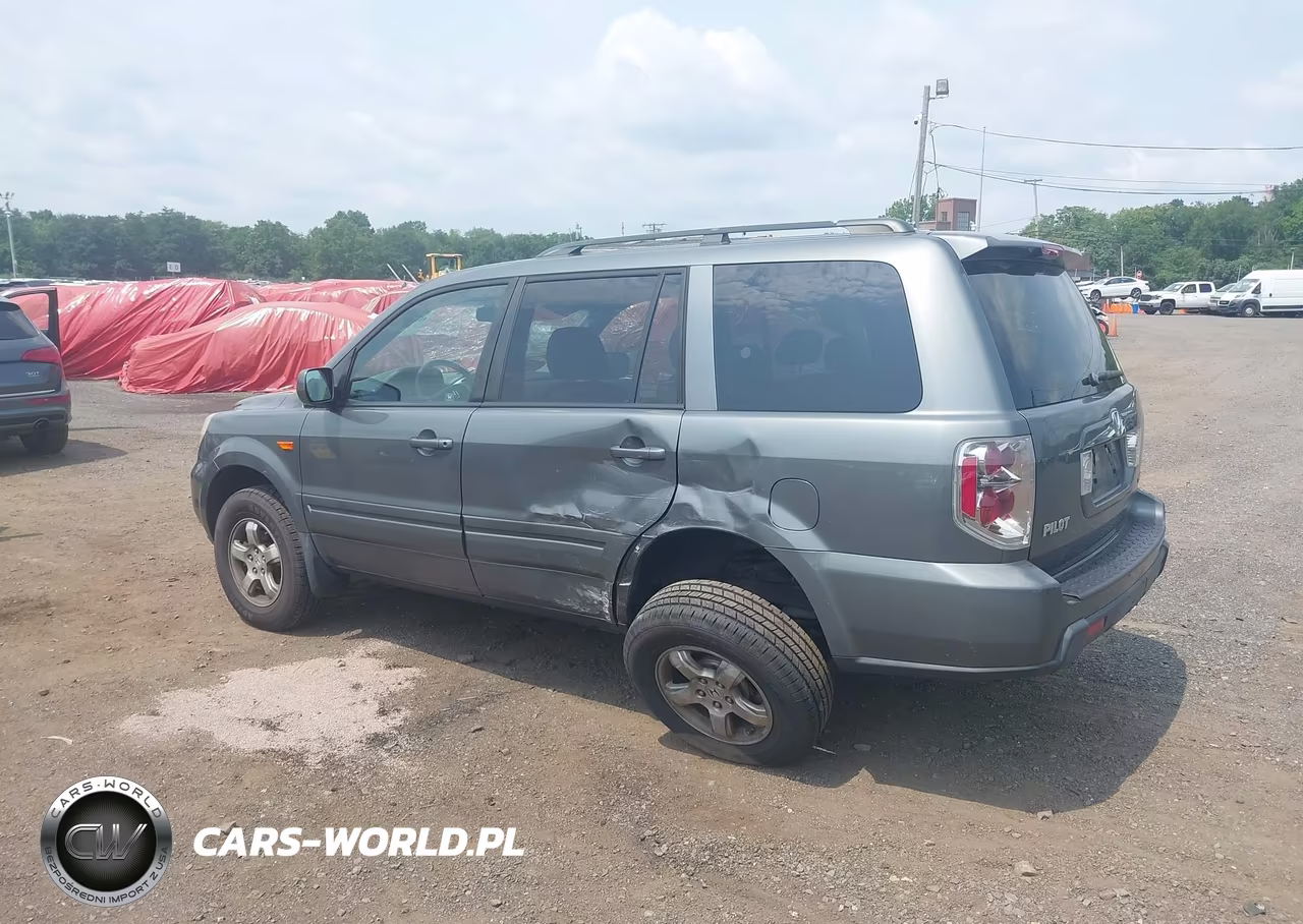 2007 Honda Pilot Ex-L VIN:5FNYF18537B028572 - 17