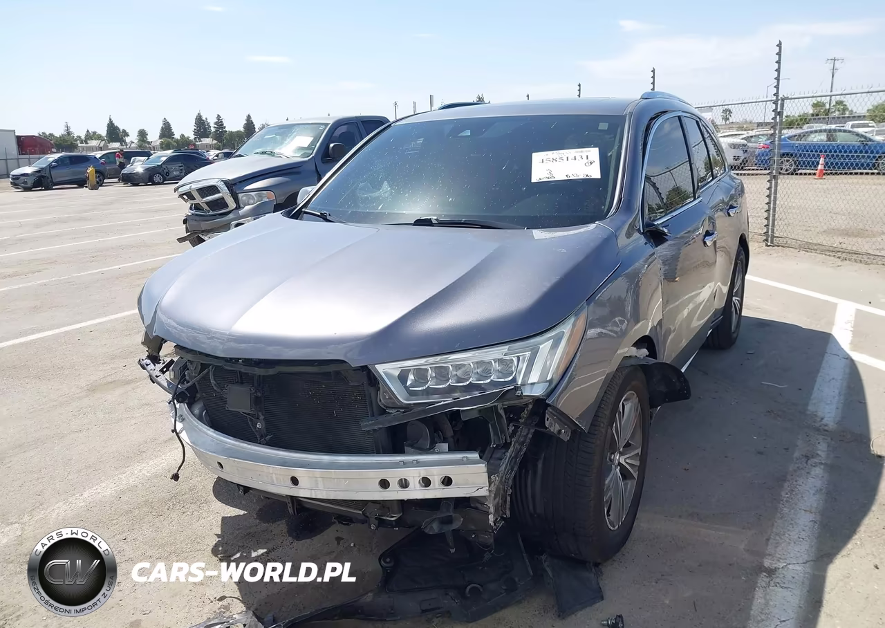 2019 Acura Mdx Standard VIN:5J8YD3H36KL001194 - 2