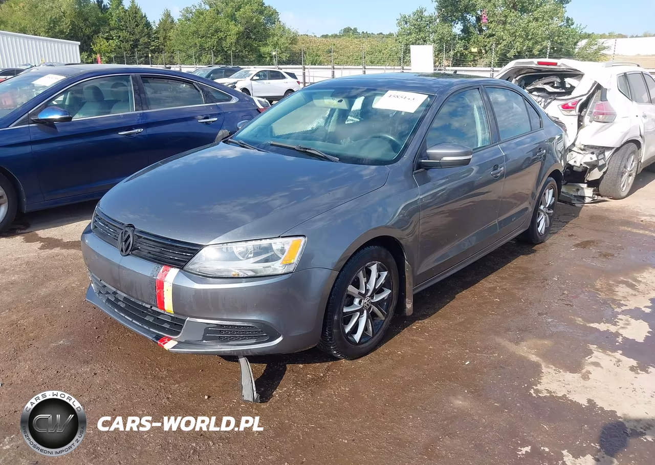 2013 Volkswagen Jetta 2.5L Se VIN:3VWDP7AJXDM450655 - 2