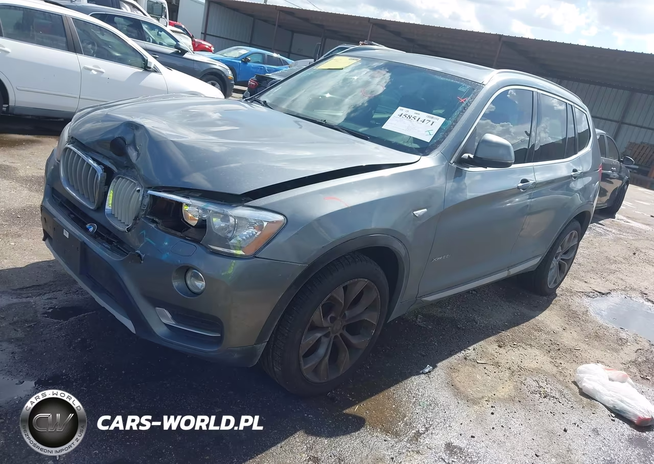 2016 BMW X3 xDrive28I VIN:5UXWX9C50G0D76906 - 2