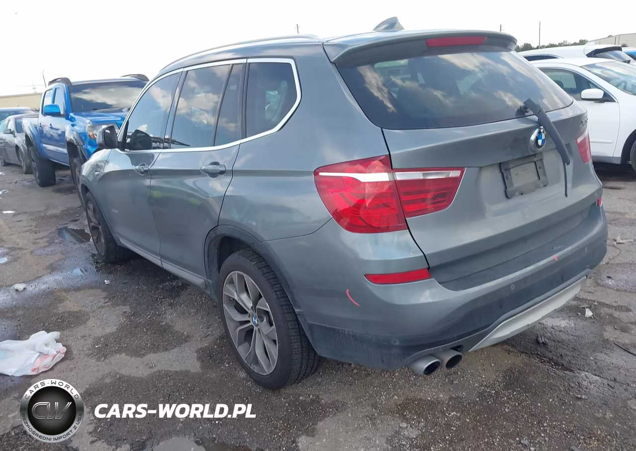 2016 BMW X3 xDrive28I VIN:5UXWX9C50G0D76906 - 3